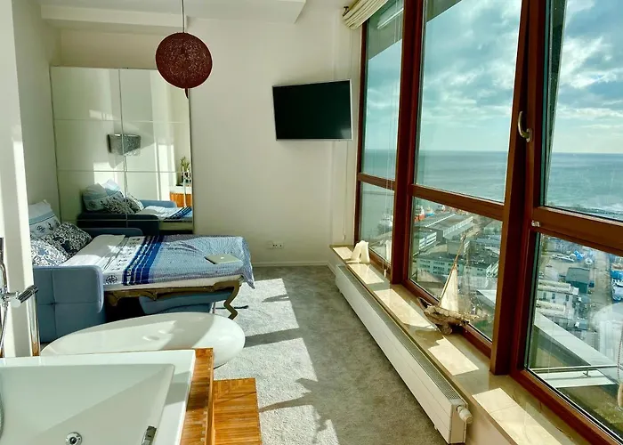 Apartamento Sea Towers Penthouse 28-29 Two-floors Sea View Panoramic Terrace 110m2 !!! Jacuzzi *